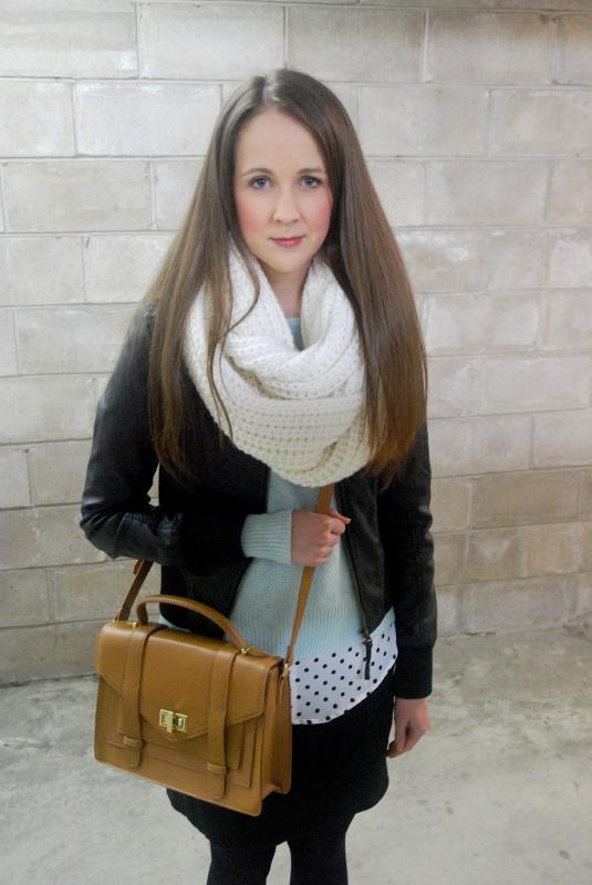 Forever 21, Crossbody bag, mint green, polka-dots, vince camuto, faux leather, banana republic,