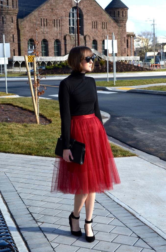 how to wear a tulle skirt 