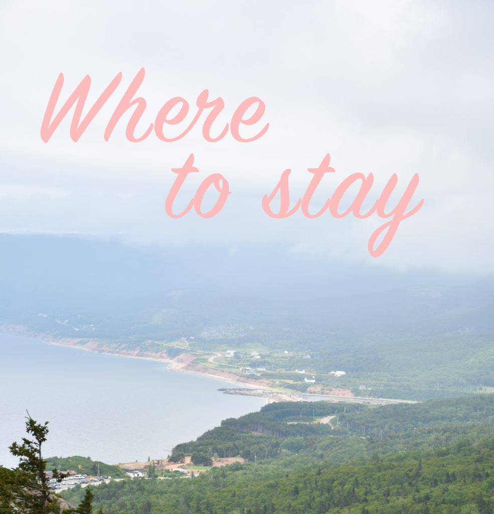 where to stay on the cabot trail